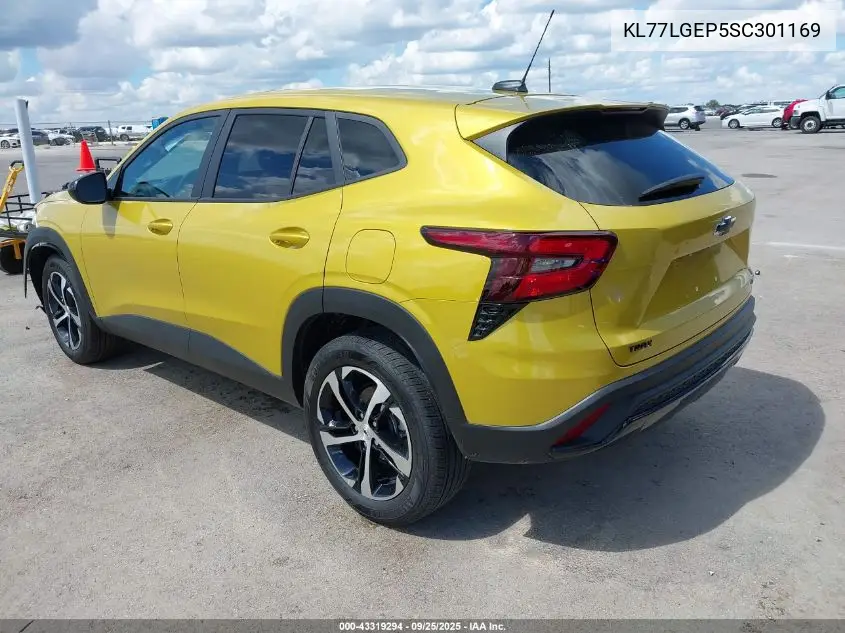 KL77LGEP5SC301169 2025 Chevrolet Trax Fwd 1Rs
