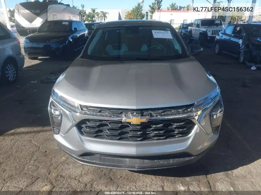 KL77LFEP4SC156362 2025 Chevrolet Trax Fwd Ls