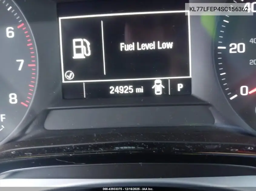 KL77LFEP4SC156362 2025 Chevrolet Trax Fwd Ls