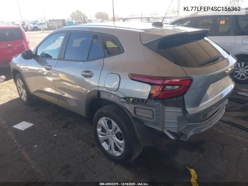 KL77LFEP4SC156362 2025 Chevrolet Trax Fwd Ls