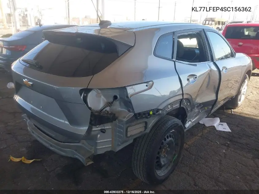 KL77LFEP4SC156362 2025 Chevrolet Trax Fwd Ls