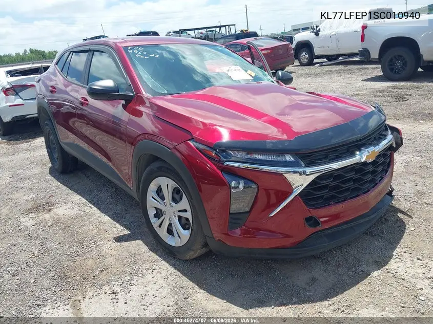 2025 Chevrolet Trax Fwd Ls VIN: KL77LFEP1SC010940 Lot: 45274707