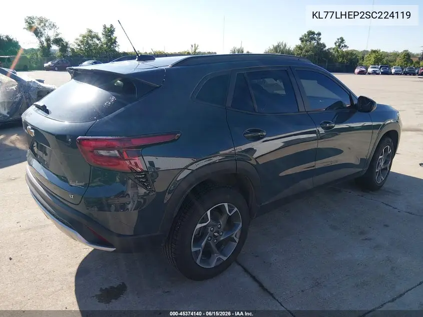 2025 Chevrolet Trax Fwd Lt VIN: KL77LHEP2SC224119 Lot: 45374140