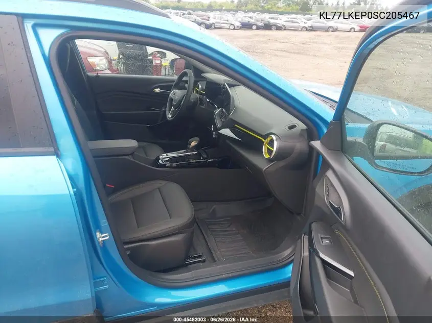 2025 Chevrolet Trax Fwd Activ VIN: KL77LKEP0SC205467 Lot: 45482003