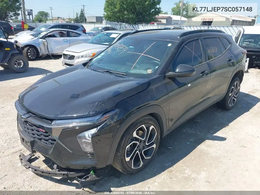 2025 Chevrolet Trax Fwd 2Rs VIN: KL77LJEP7SC057148 Lot: 45564180