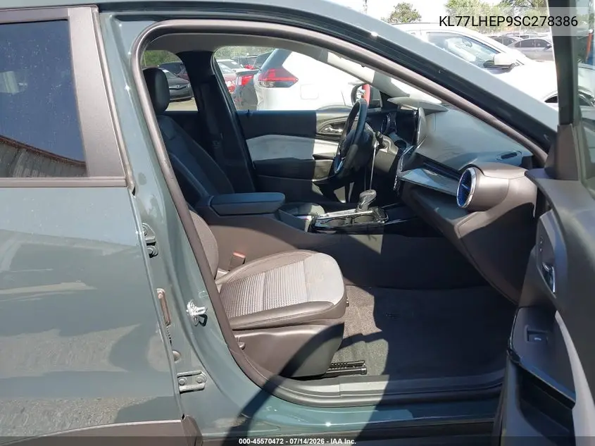2025 Chevrolet Trax Fwd Lt VIN: KL77LHEP9SC278386 Lot: 45570472