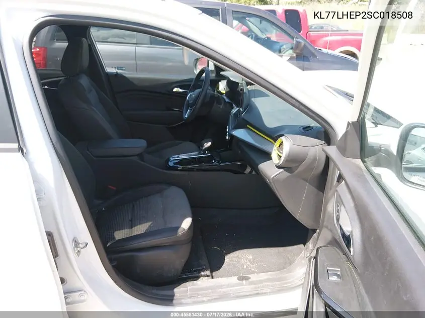 2025 Chevrolet Trax Fwd Lt VIN: KL77LHEP2SC018508 Lot: 45581430