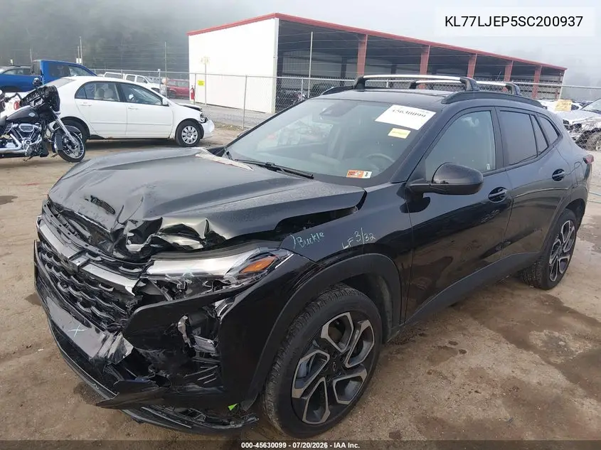 2025 Chevrolet Trax Fwd 2Rs VIN: KL77LJEP5SC200937 Lot: 45630099