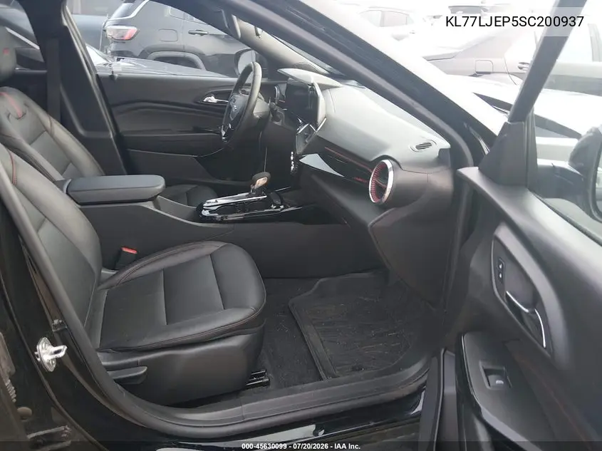 2025 Chevrolet Trax Fwd 2Rs VIN: KL77LJEP5SC200937 Lot: 45630099