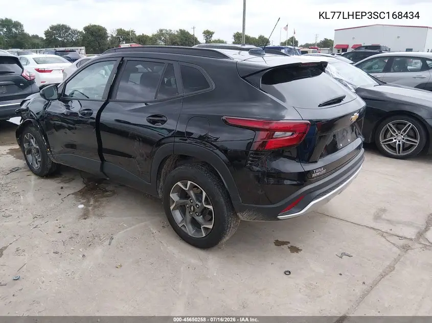 2025 Chevrolet Trax Fwd Lt VIN: KL77LHEP3SC168434 Lot: 45650258
