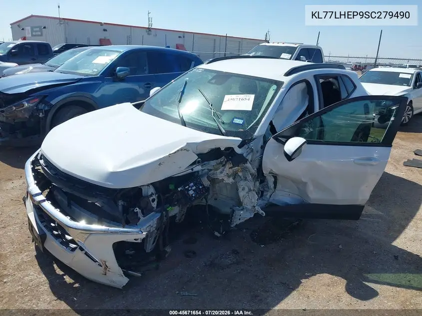 2025 Chevrolet Trax Fwd Lt VIN: KL77LHEP9SC279490 Lot: 45671654
