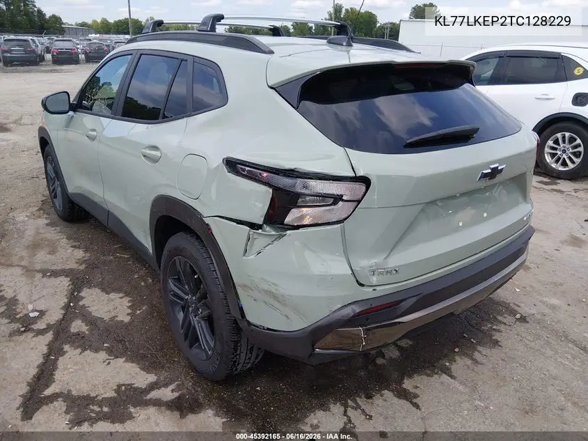 2026 Chevrolet Trax Fwd Activ VIN: KL77LKEP2TC128229 Lot: 45392165