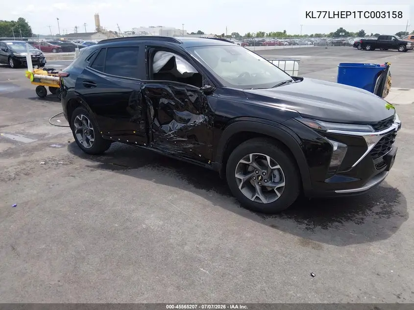 2026 Chevrolet Trax Fwd Lt VIN: KL77LHEP1TC003158 Lot: 45565207