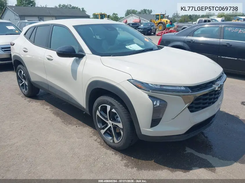 2026 Chevrolet Trax Fwd 1Rs VIN: KL77LGEP5TC069738 Lot: 45658284