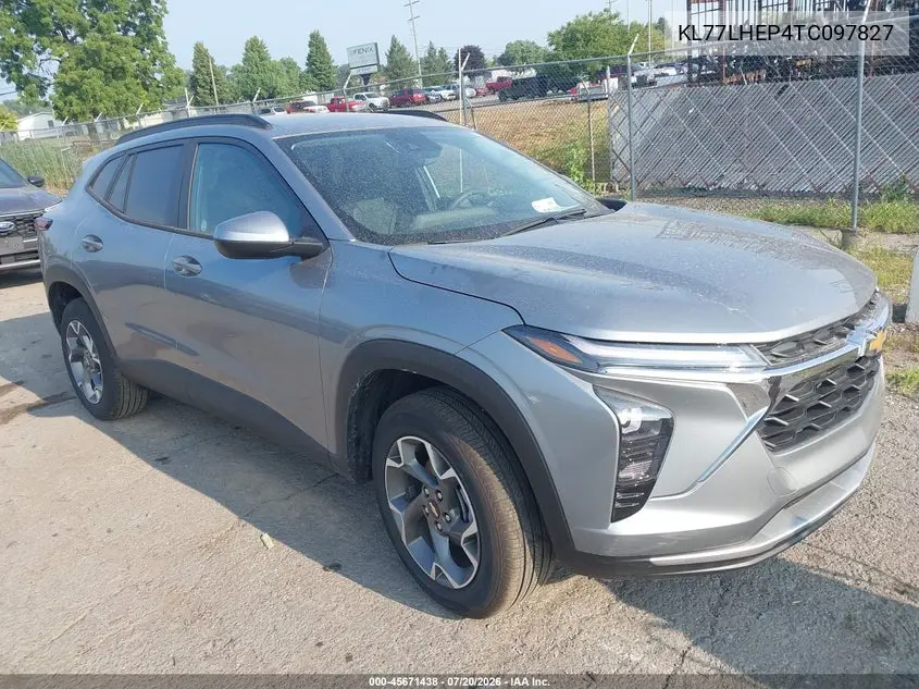 2026 Chevrolet Trax Fwd Lt VIN: KL77LHEP4TC097827 Lot: 45671438