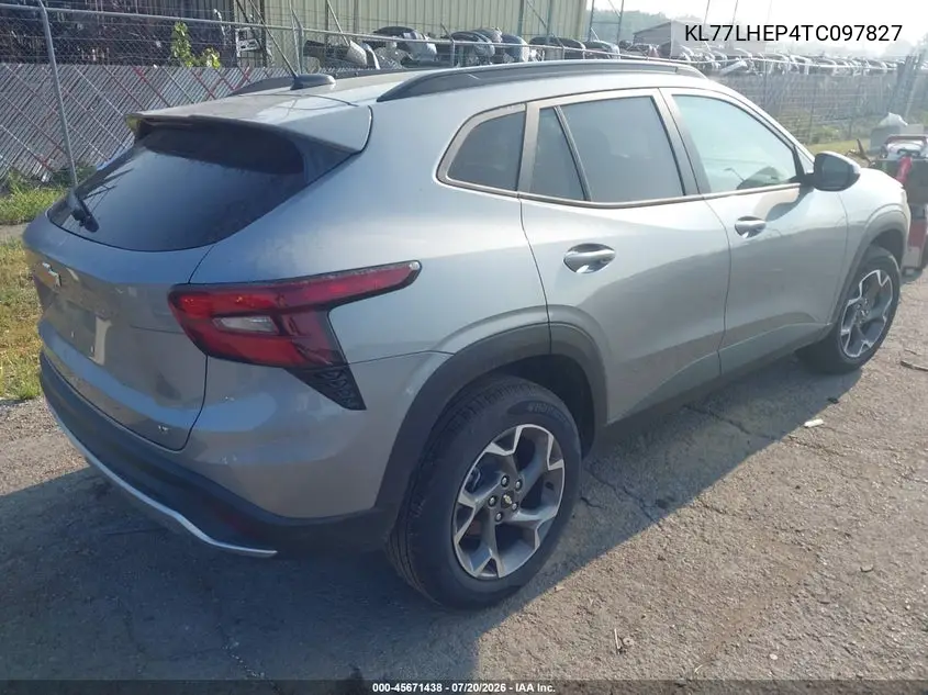 2026 Chevrolet Trax Fwd Lt VIN: KL77LHEP4TC097827 Lot: 45671438