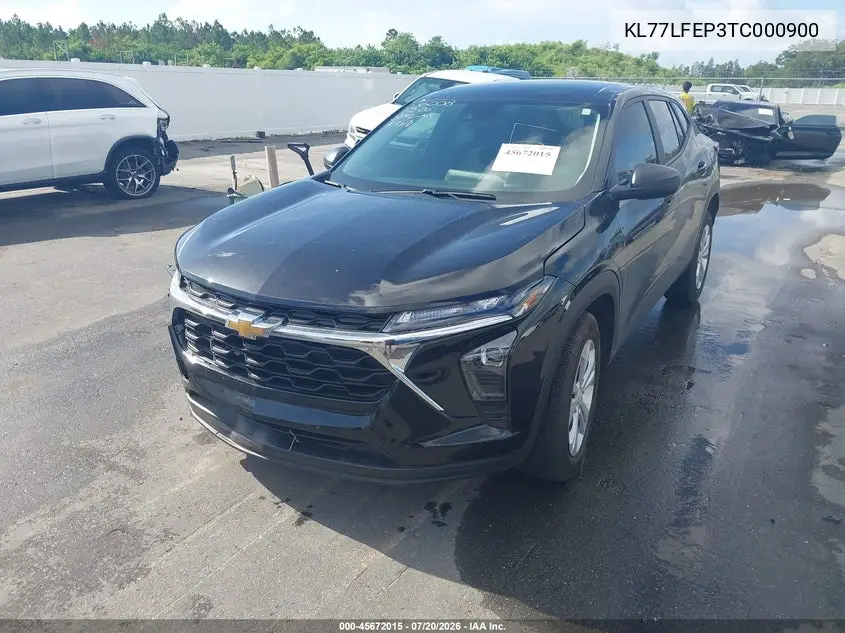 2026 Chevrolet Trax Fwd Ls VIN: KL77LFEP3TC000900 Lot: 45672015