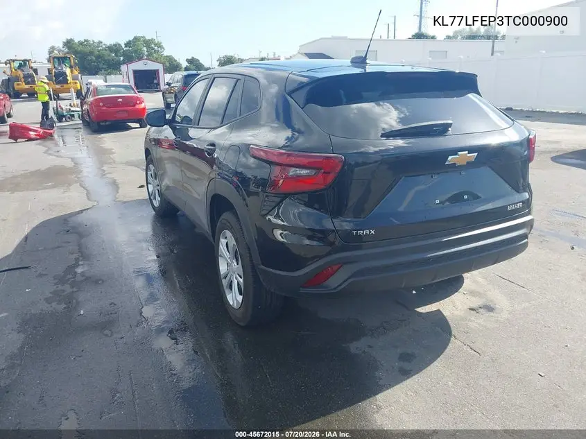 2026 Chevrolet Trax Fwd Ls VIN: KL77LFEP3TC000900 Lot: 45672015