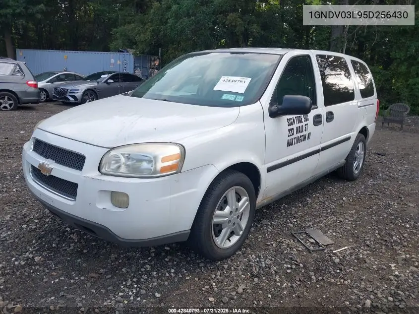 2005 Chevrolet Uplander VIN: 1GNDV03L95D256430 Lot: 42840793