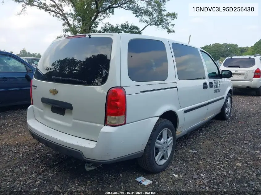 2005 Chevrolet Uplander VIN: 1GNDV03L95D256430 Lot: 42840793