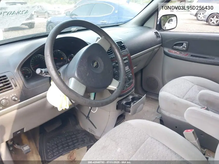 2005 Chevrolet Uplander VIN: 1GNDV03L95D256430 Lot: 42840793
