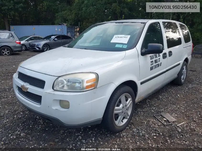 2005 Chevrolet Uplander VIN: 1GNDV03L95D256430 Lot: 42840793