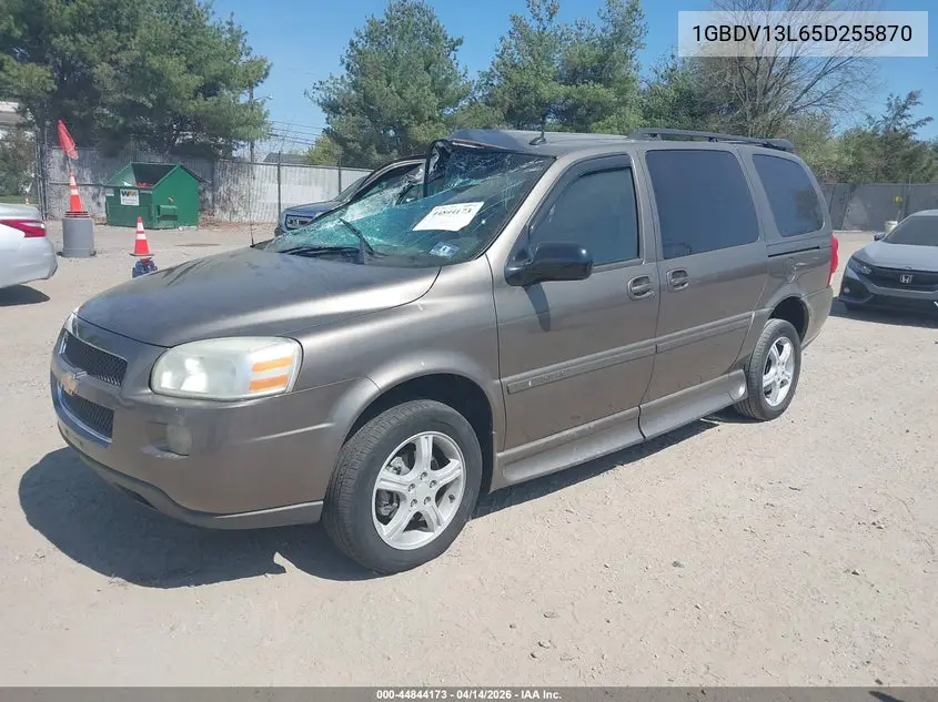 2005 Chevrolet Uplander Ls VIN: 1GBDV13L65D255870 Lot: 44844173