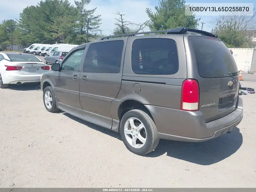 2005 Chevrolet Uplander Ls VIN: 1GBDV13L65D255870 Lot: 44844173