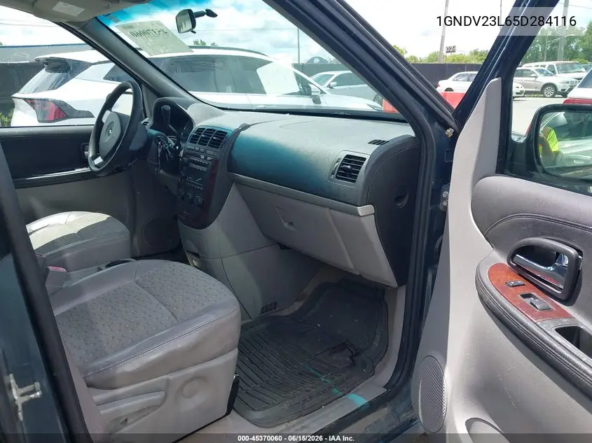 2005 Chevrolet Uplander Ls VIN: 1GNDV23L65D284116 Lot: 45370060