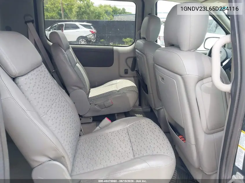 2005 Chevrolet Uplander Ls VIN: 1GNDV23L65D284116 Lot: 45370060