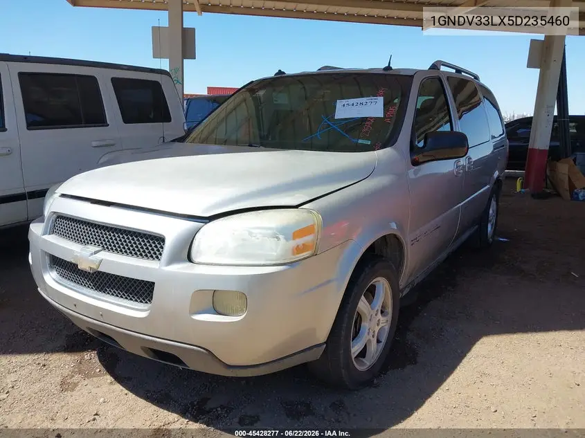 2005 Chevrolet Uplander Lt VIN: 1GNDV33LX5D235460 Lot: 45428277