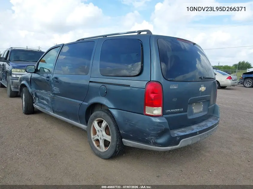 2005 Chevrolet Uplander Ls VIN: 1GNDV23L95D266371 Lot: 45557723