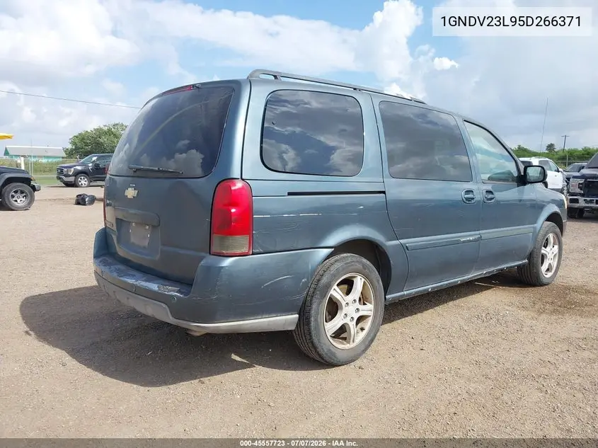 2005 Chevrolet Uplander Ls VIN: 1GNDV23L95D266371 Lot: 45557723