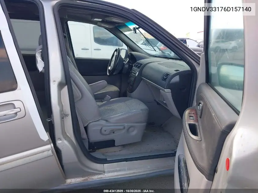 2006 Chevrolet Uplander Lt VIN: 1GNDV33176D157140 Lot: 43412509