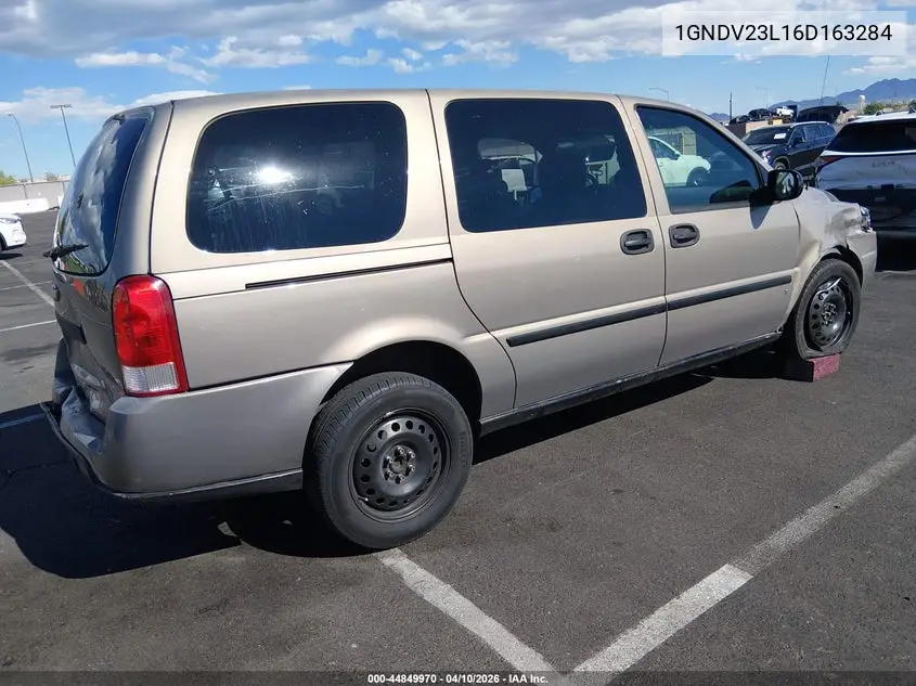 2006 Chevrolet Uplander Ls VIN: 1GNDV23L16D163284 Lot: 44849970