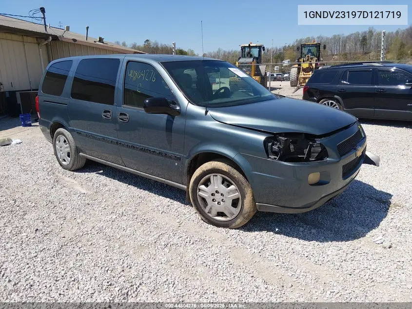 2007 Chevrolet Uplander Ls VIN: 1GNDV23197D121719 Lot: 44804276