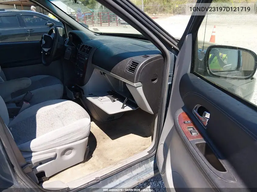 2007 Chevrolet Uplander Ls VIN: 1GNDV23197D121719 Lot: 44804276