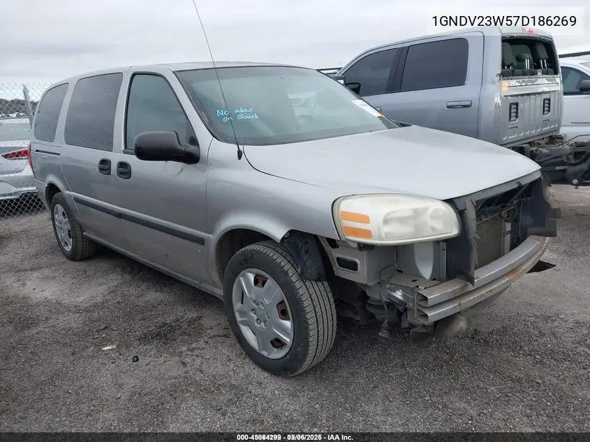 2007 Chevrolet Uplander Ls VIN: 1GNDV23W57D186269 Lot: 45064299