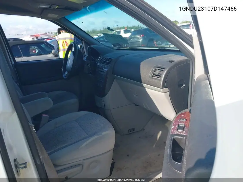 2007 Chevrolet Uplander Ls VIN: 1GNDU23107D147466 Lot: 45121501