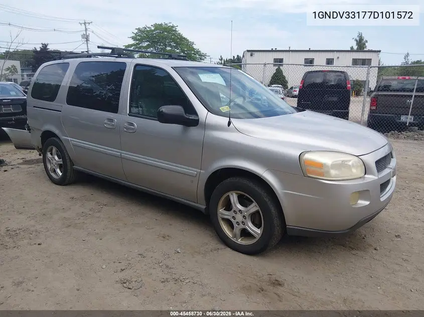 2007 Chevrolet Uplander Lt W/1Lt VIN: 1GNDV33177D101572 Lot: 45458730