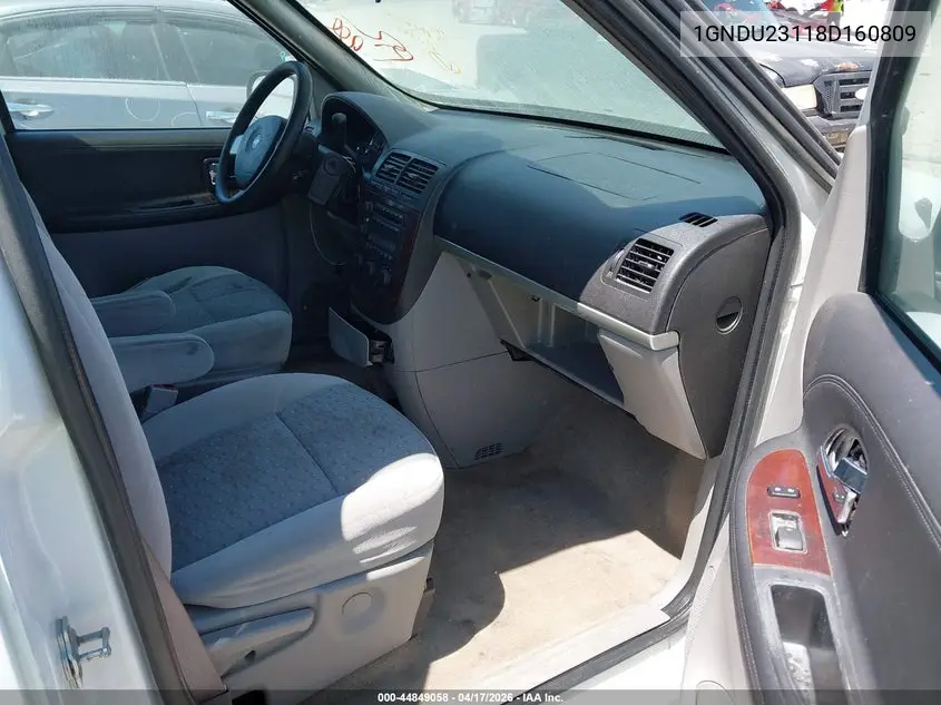 2008 Chevrolet Uplander Ls VIN: 1GNDU23118D160809 Lot: 44849058