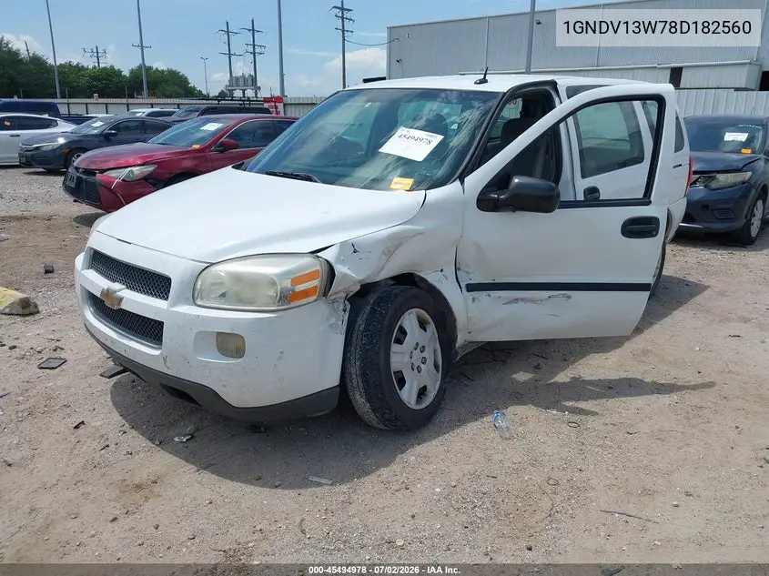 2008 Chevrolet Uplander Cargo VIN: 1GNDV13W78D182560 Lot: 45494978