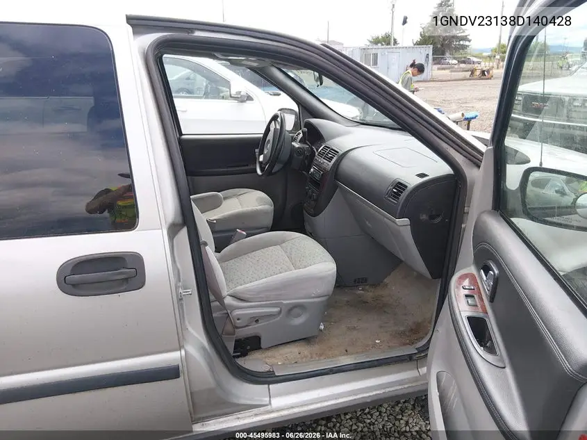 2008 Chevrolet Uplander Ls VIN: 1GNDV23138D140428 Lot: 45495983