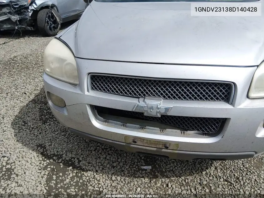 2008 Chevrolet Uplander Ls VIN: 1GNDV23138D140428 Lot: 45495983
