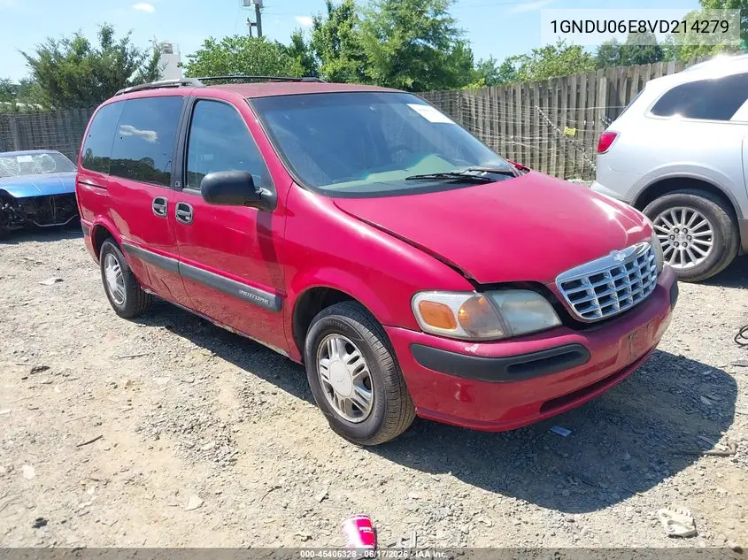 1997 Chevrolet Venture VIN: 1GNDU06E8VD214279 Lot: 45406328