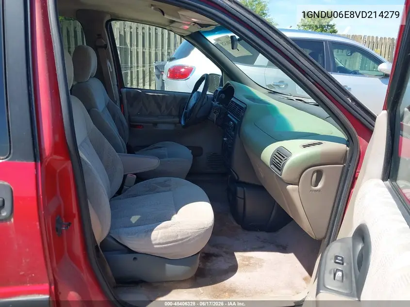 1997 Chevrolet Venture VIN: 1GNDU06E8VD214279 Lot: 45406328