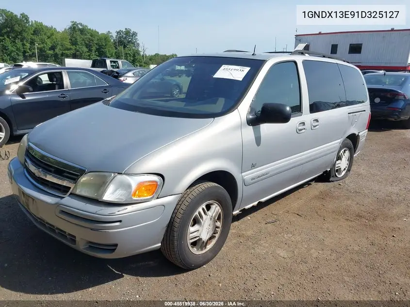 2001 Chevrolet Venture Warner Bros. W/Abf Seats VIN: 1GNDX13E91D325127 Lot: 45519938