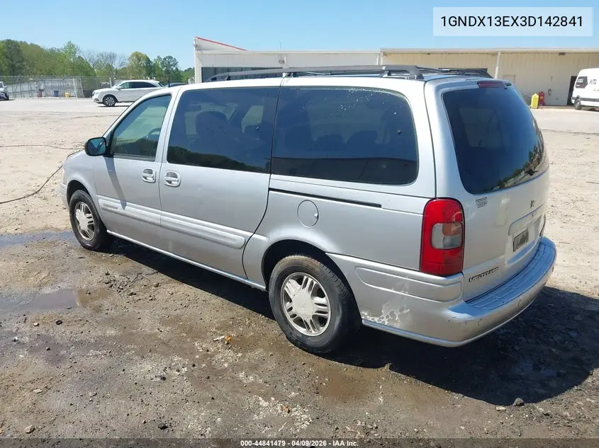 2003 Chevrolet Venture Warner Bros. Edition VIN: 1GNDX13EX3D142841 Lot: 44841479