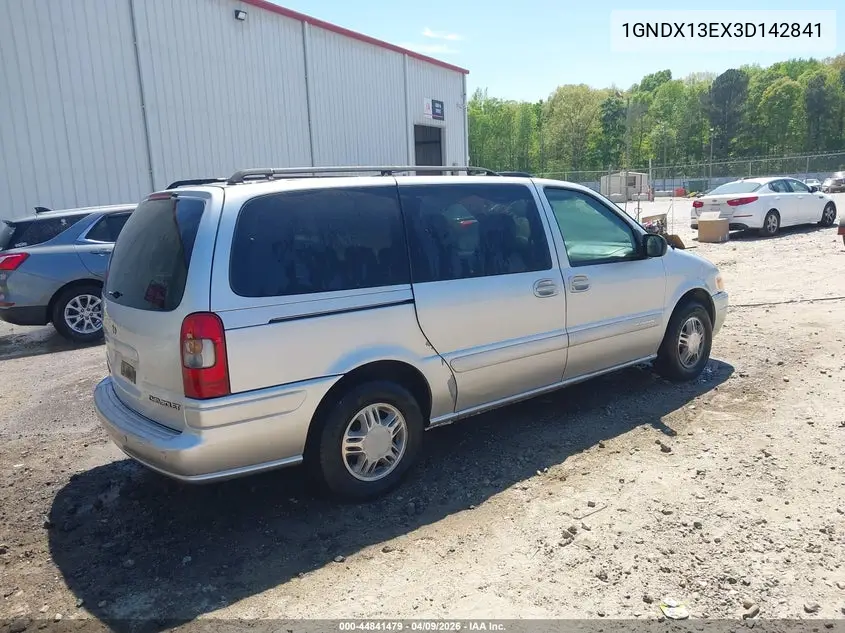 2003 Chevrolet Venture Warner Bros. Edition VIN: 1GNDX13EX3D142841 Lot: 44841479