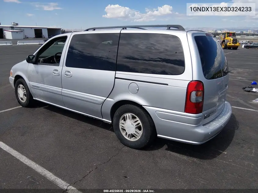 2003 Chevrolet Venture Warner Bros. Edition VIN: 1GNDX13EX3D324233 Lot: 45235535